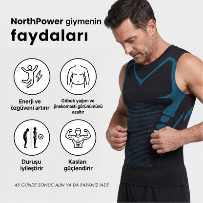 NorthPower™ Erkek Toparlayıcı Kompresyon Atleti