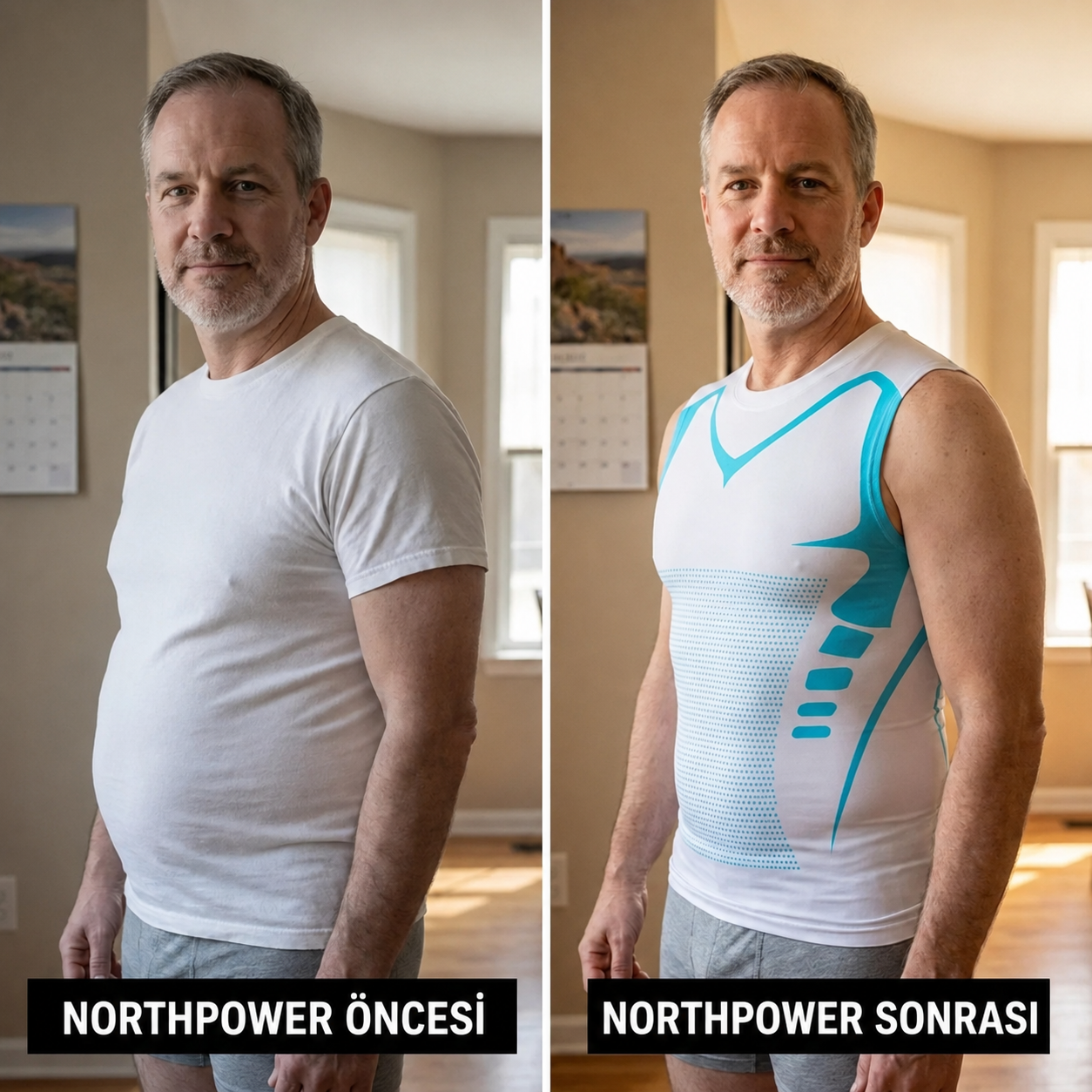 NorthPower™ Erkek Toparlayıcı Kompresyon Atleti