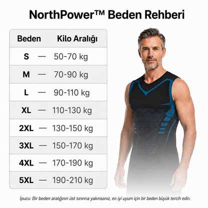 NorthPower™ Erkek Toparlayıcı Kompresyon Atleti